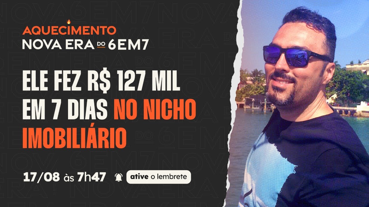 ELE FEZ R 127 MIL EM 7 DIAS NO NICHO IMOBILIÁRIO Podcast Faixa